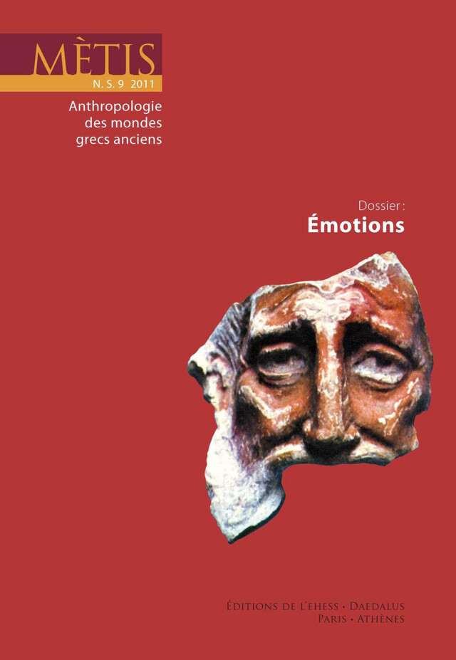 Dossier : Émotions -  - Éditions de l’École des hautes études en sciences sociales