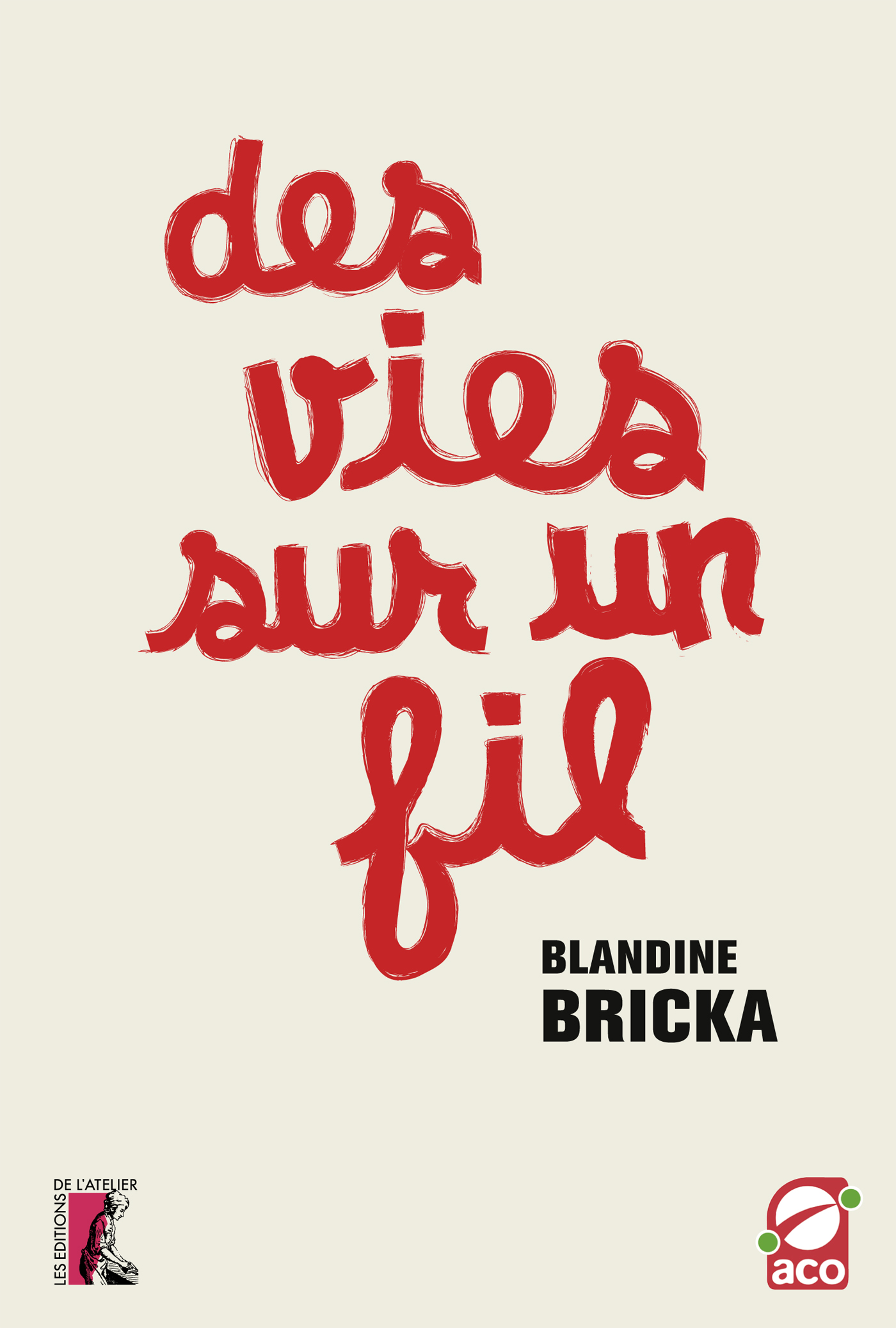 Des vies sur un fil - Blandine Bricka - Éditions de l'Atelier