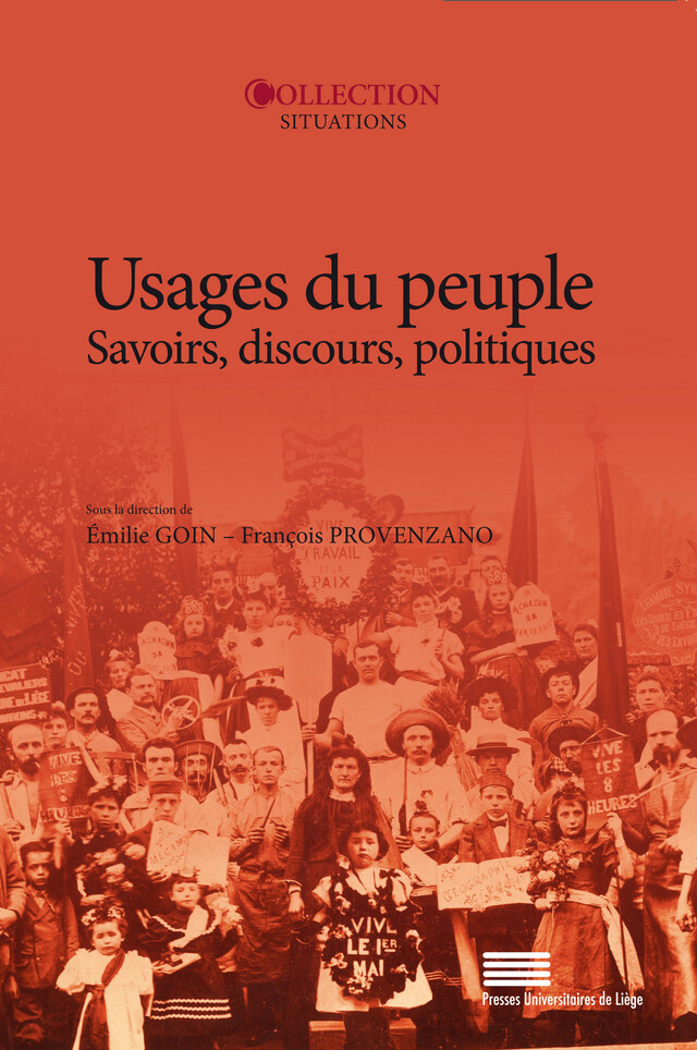 Usages du peuple -  - Presses universitaires de Liège