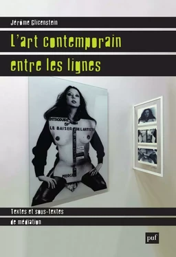 L'art contemporain entre les lignes