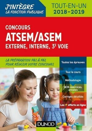 Concours ATSEM/ASEM - Externe, interne, 3e voie - Corinne Pelletier - Dunod