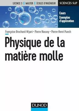 Physique de la matière molle