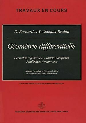 Géométrie différentielle - Y. Choquet-Bruhat, D. Bernard - Hermann