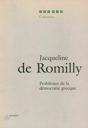 Problèmes de la démocratie grecque - Jacqueline de Romilly - Hermann