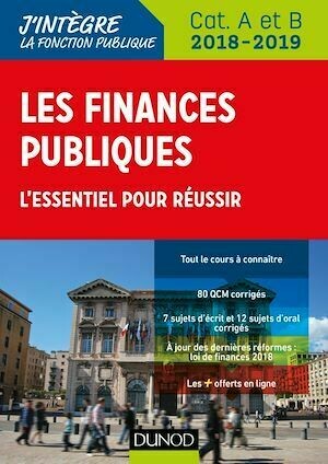Les finances publiques 2018-2019 - 3e éd. - Philippe Boucheix, René Juillard - Dunod