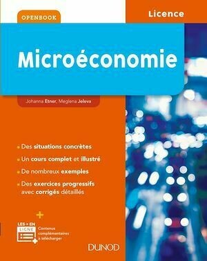 Microéconomie - Meglena Jeleva, Johanna Etner - Dunod
