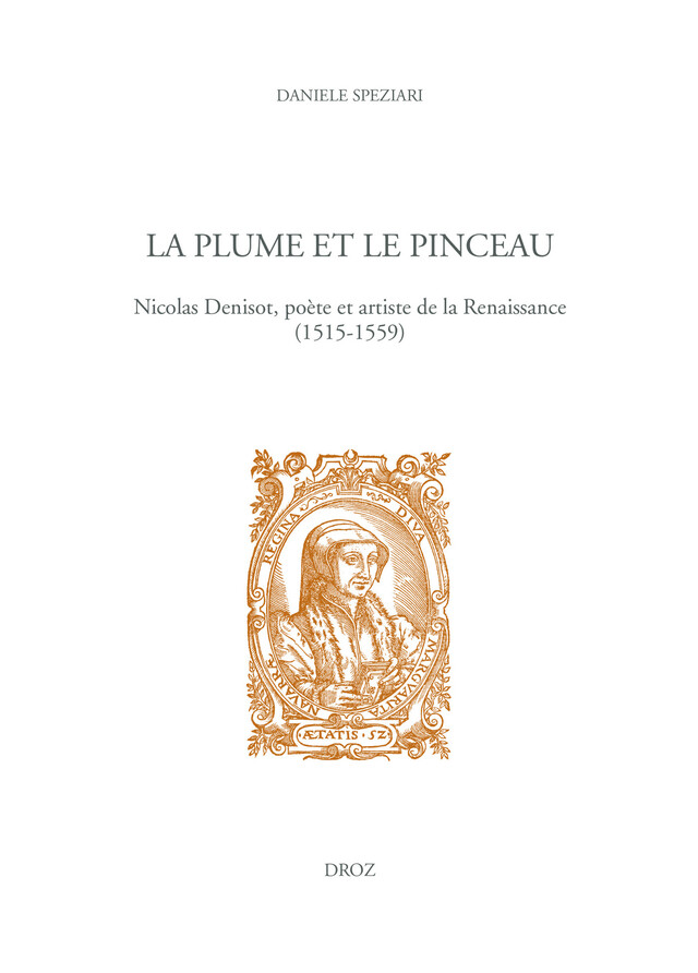 La Plume et le pinceau - Daniele Speziari - Librairie Droz