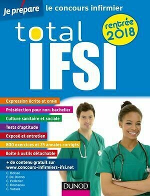 Total IFSI rentrée 2018 - Concours Infirmier -  Collectif - Dunod