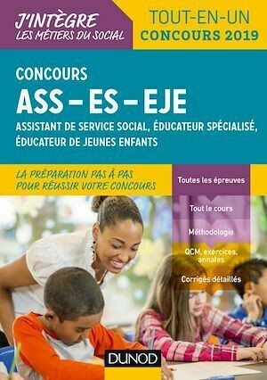 Concours ASS-ES-EJE - Tout-en-un - Concours 2019 - Marie Billet, Christine Gendre - Dunod