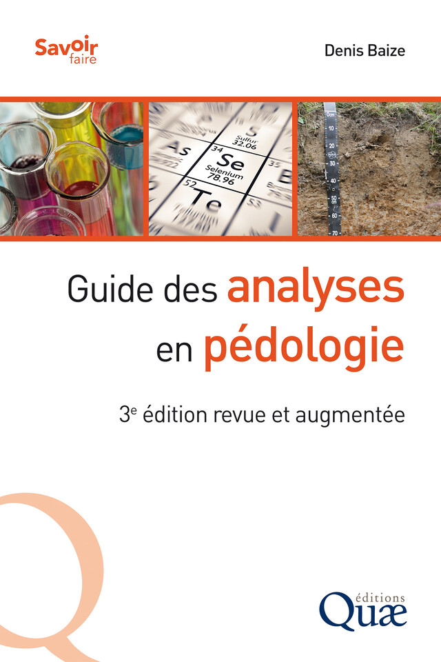 Guide des analyses en pédologie - Denis Baize - Quæ