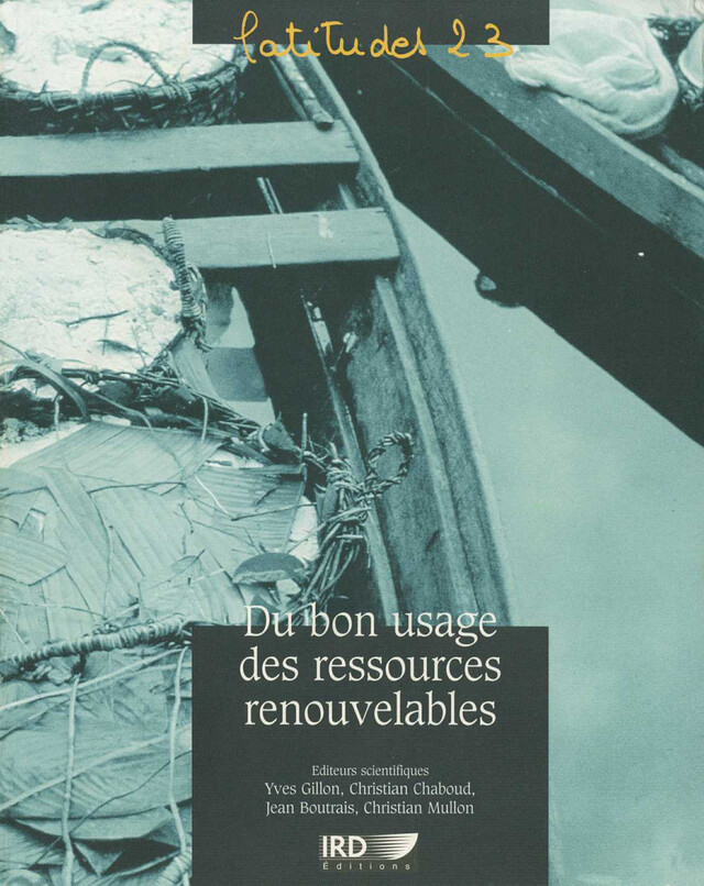 Du bon usage des ressources renouvelables -  - IRD Éditions