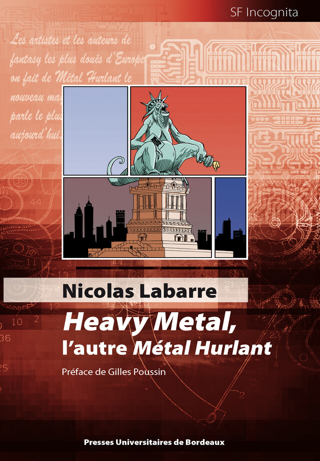 Heavy Metal, l'autre Métal Hurlant - Nicolas Labarre - Presses universitaires de Bordeaux