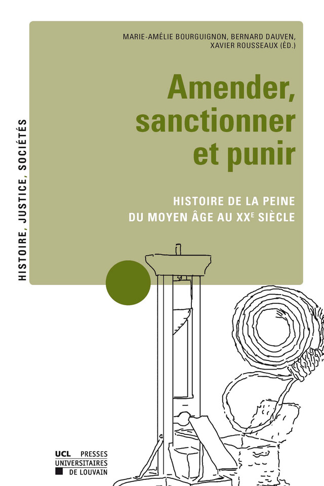 Amender, sanctionner et punir -  - Presses universitaires de Louvain