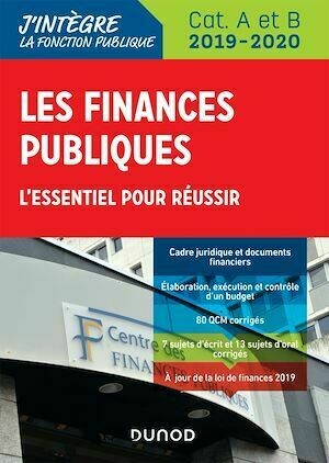 Les finances publiques 2019-2020 - Philippe Boucheix, René Juillard - Dunod