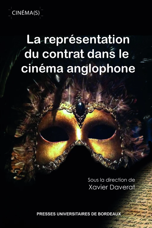 La représentation du contrat dans le cinéma anglophone -  - Presses universitaires de Bordeaux