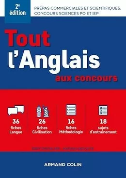 Tout l'anglais aux concours - 2e éd