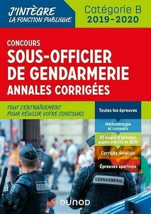 Concours Sous-officier de gendarmerie -  Collectif - Dunod