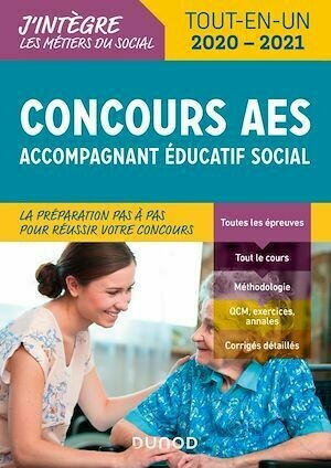 Concours AES - Accompagnant éducatif social - 2020-2021 - Frédéric Perrier - Dunod