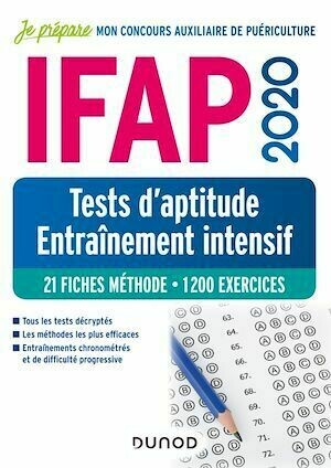 IFAP 2020 - Tests d'aptitude - Entraînement intensif - Christelle Boisse - Dunod
