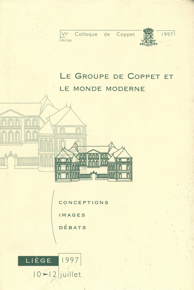Le Groupe de Coppet et le monde moderne -  - Presses universitaires de Liège