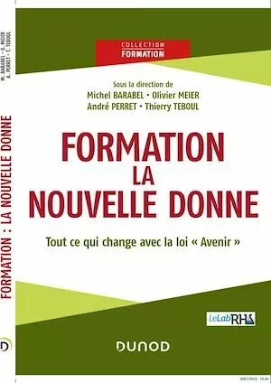 Formation : la nouvelle donne - Michel Barabel, Olivier Meier, Thierry Teboul, André Perret - Dunod