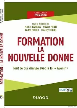 Formation : la nouvelle donne