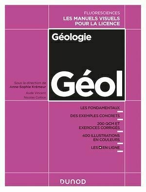 Géologie - Nicolas Coltice, Aude Vincent, Anne-Sophie Krémeur - Dunod