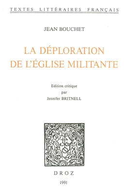 La Déploration de l’église militante