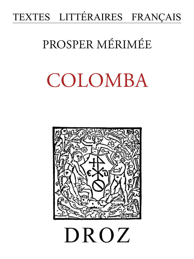 Colomba - Prosper Mérimée - Librairie Droz
