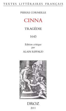 Cinna. Tragédie 1643