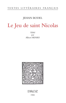 Le Jeu de Saint Nicolas