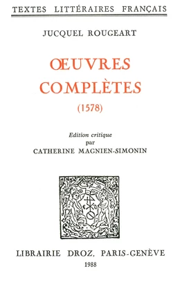 Œuvres complètes (1578)