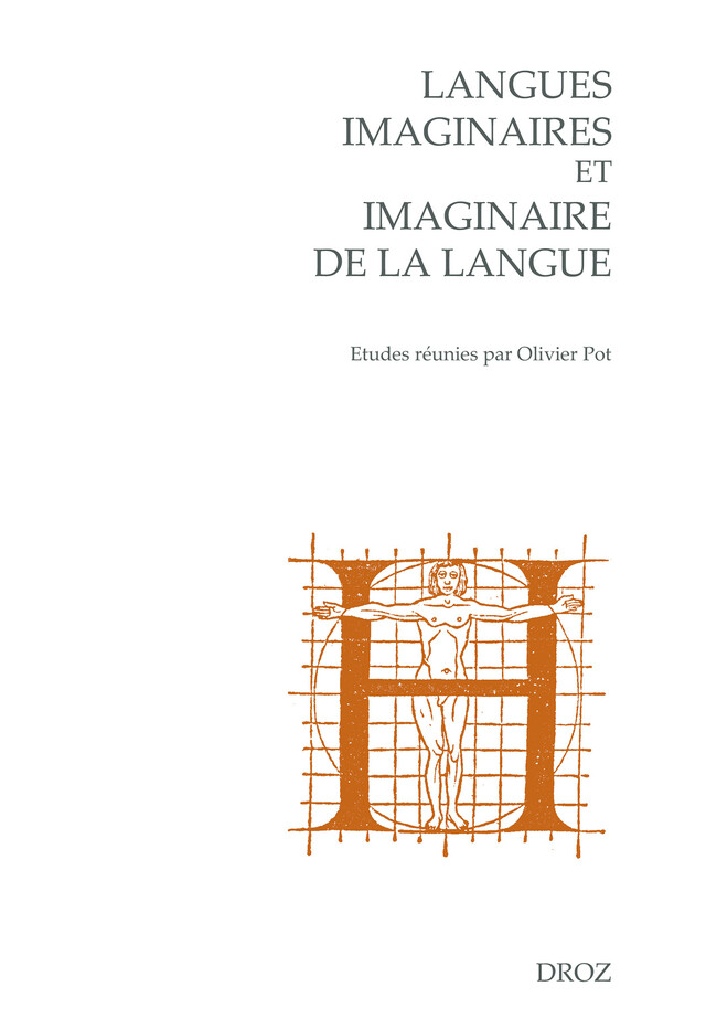 Langues imaginaires et imaginaire de la langue -  - Librairie Droz