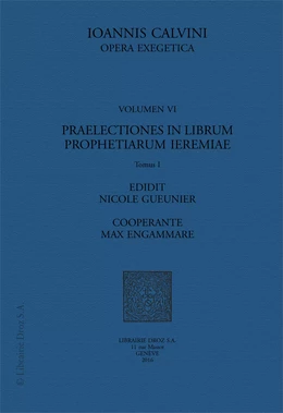 Praelectiones in librum prophetiarum Ieremiae