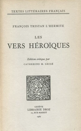 Les Vers héroïques