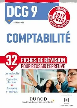 DCG 9 Comptabilité - Fiches de révision