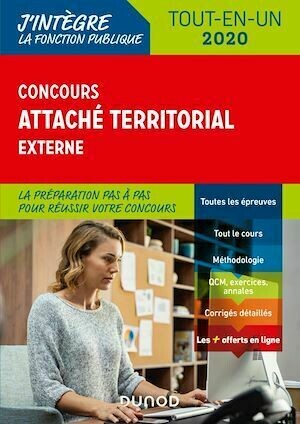 Concours Attaché territorial externe - Franck Sajet - Dunod