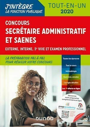 Concours Secrétaire administratif et SAENES - Collectif Collectif - Dunod