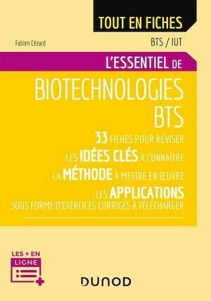 Biotechnologies - BTS - 3e éd. - Fabien Cézard - Dunod