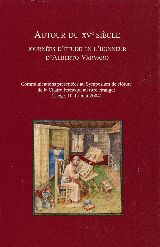 Autour du XVe siècle -  - Presses universitaires de Liège