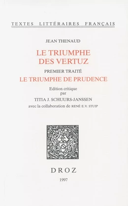 Le Triumphe des vertuz. Premier traité, Le triumphe de prudence (ms. Ars. 3358, ff. 1-148)