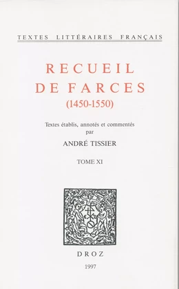 Recueil de farces (1450-1550)