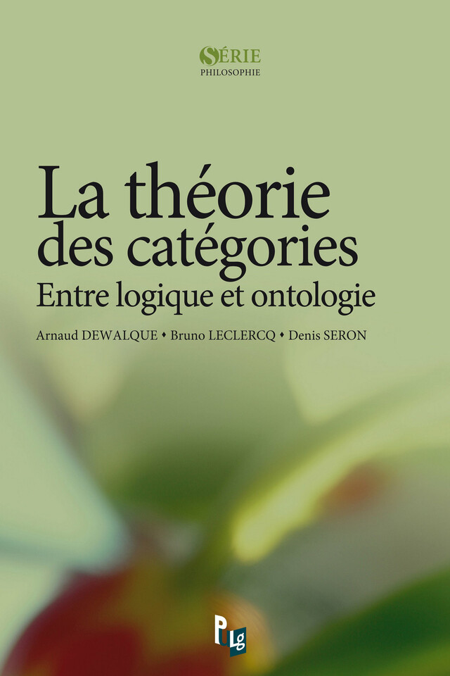 La théorie des catégories -  - Presses universitaires de Liège