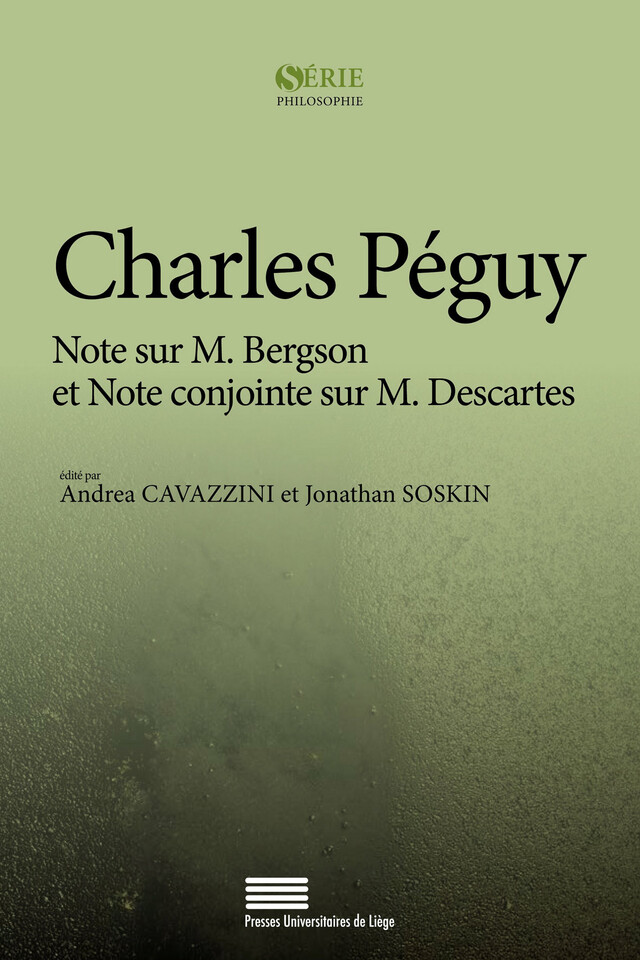 Charles Péguy - Charles Péguy - Presses universitaires de Liège
