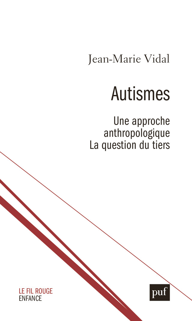 Autismes. Une approche anthropologique - Jean-Marie Vidal - Presses Universitaires de France