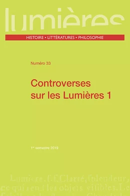 Controverses sur les lumières 1