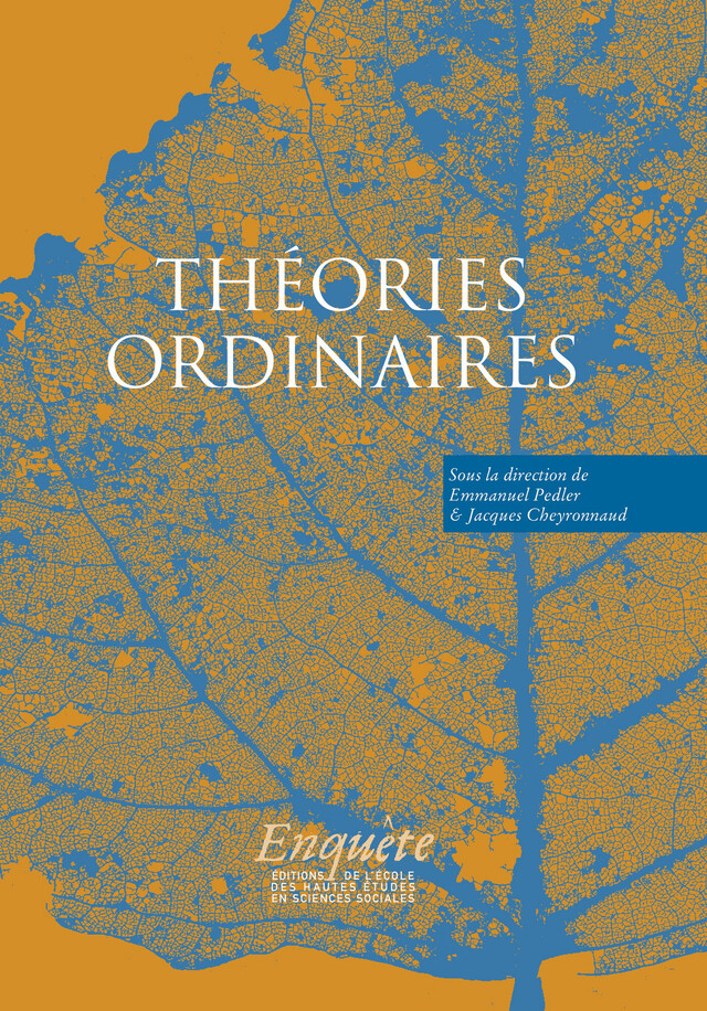 Théories ordinaires -  - Éditions de l’École des hautes études en sciences sociales