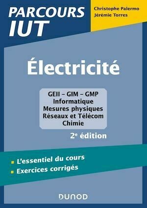 Electricité - 2e éd. - Christophe Palermo, Jérémie Torres - Dunod