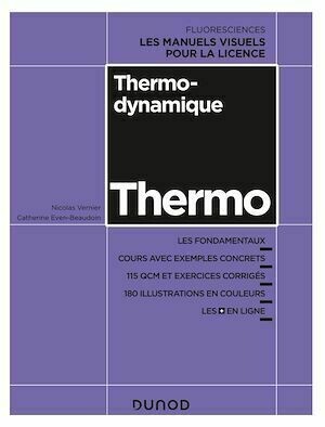 Thermodynamique - Catherine Even-Beaudoin, Nicolas Vernier - Dunod