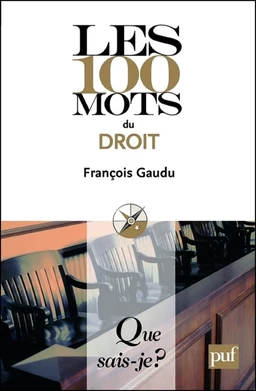 Les 100 mots du droit